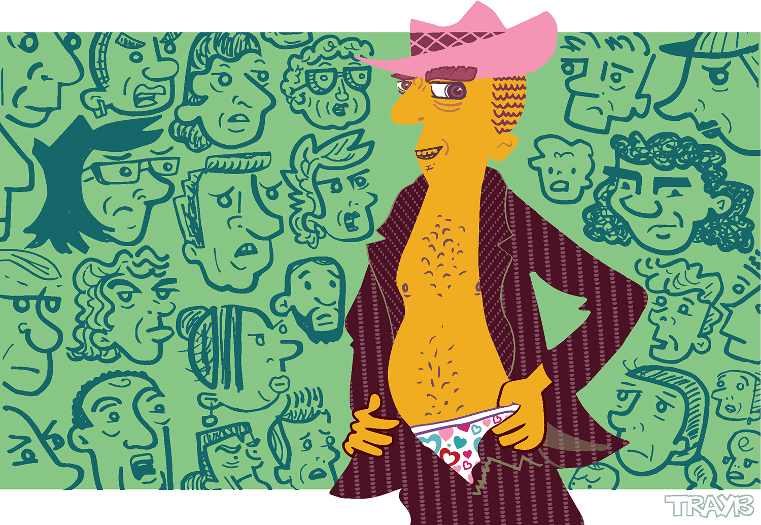 Blot0819pinkhat Flasher Web