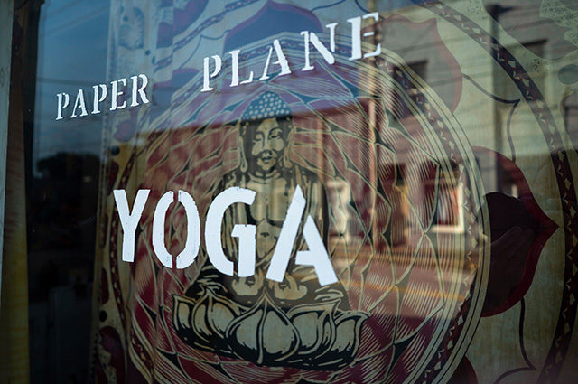 Paper Plane Yoga