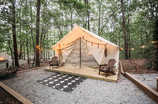 Georgia Glamping Clarks Hill Lake