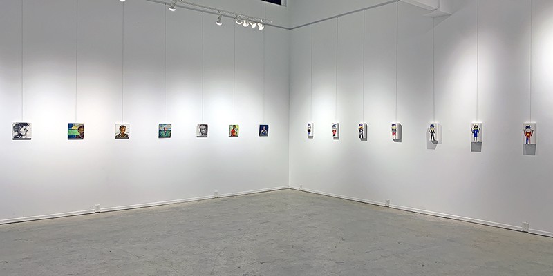 CURRENT SHOW: ‘littles’ with works by Atlanta artists Ruth Franklin and Eben Dunn, among many others, at The WADDI.
CREDIT: VINSONart/The WADDI