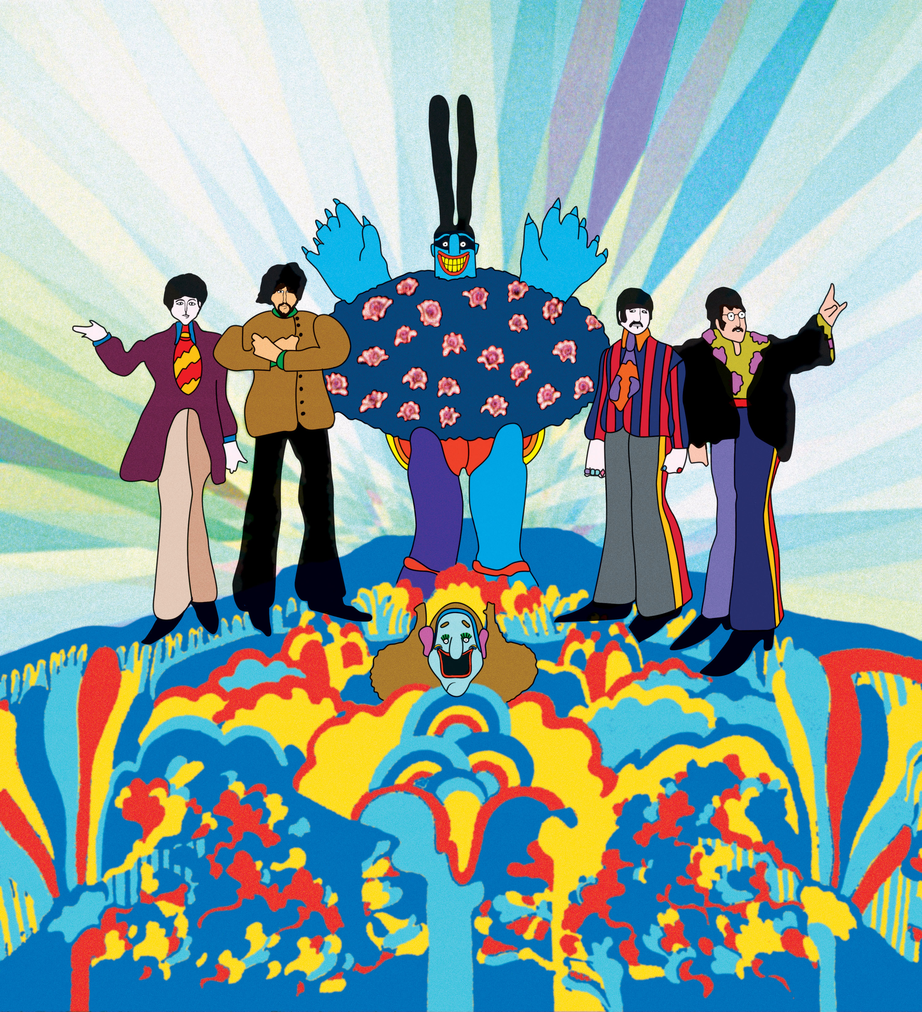 The Beatles And The Chief Blue Meanie (credit Subafilms Ltd)
