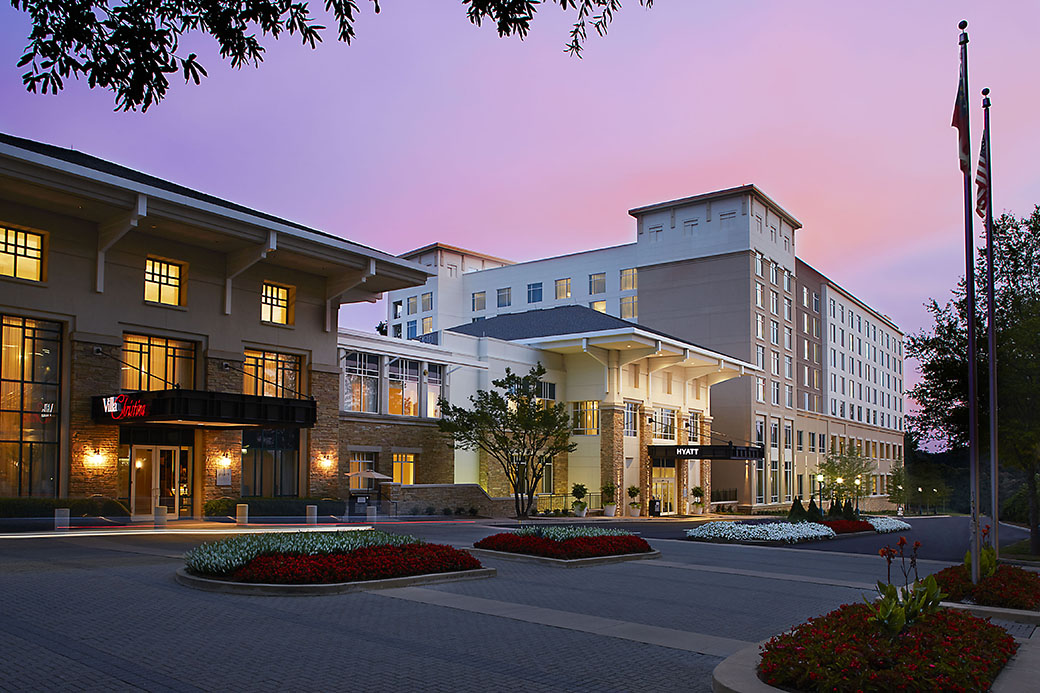Hyatt Perimeter Exterior Night