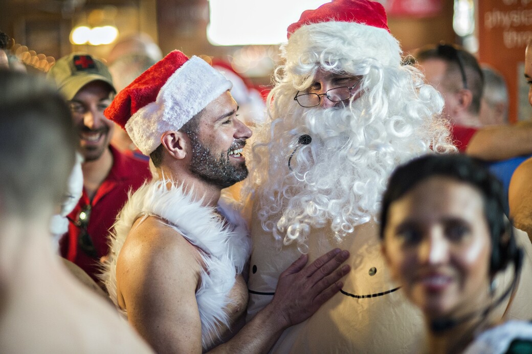After Party for the 2015 Santa Speedo Run